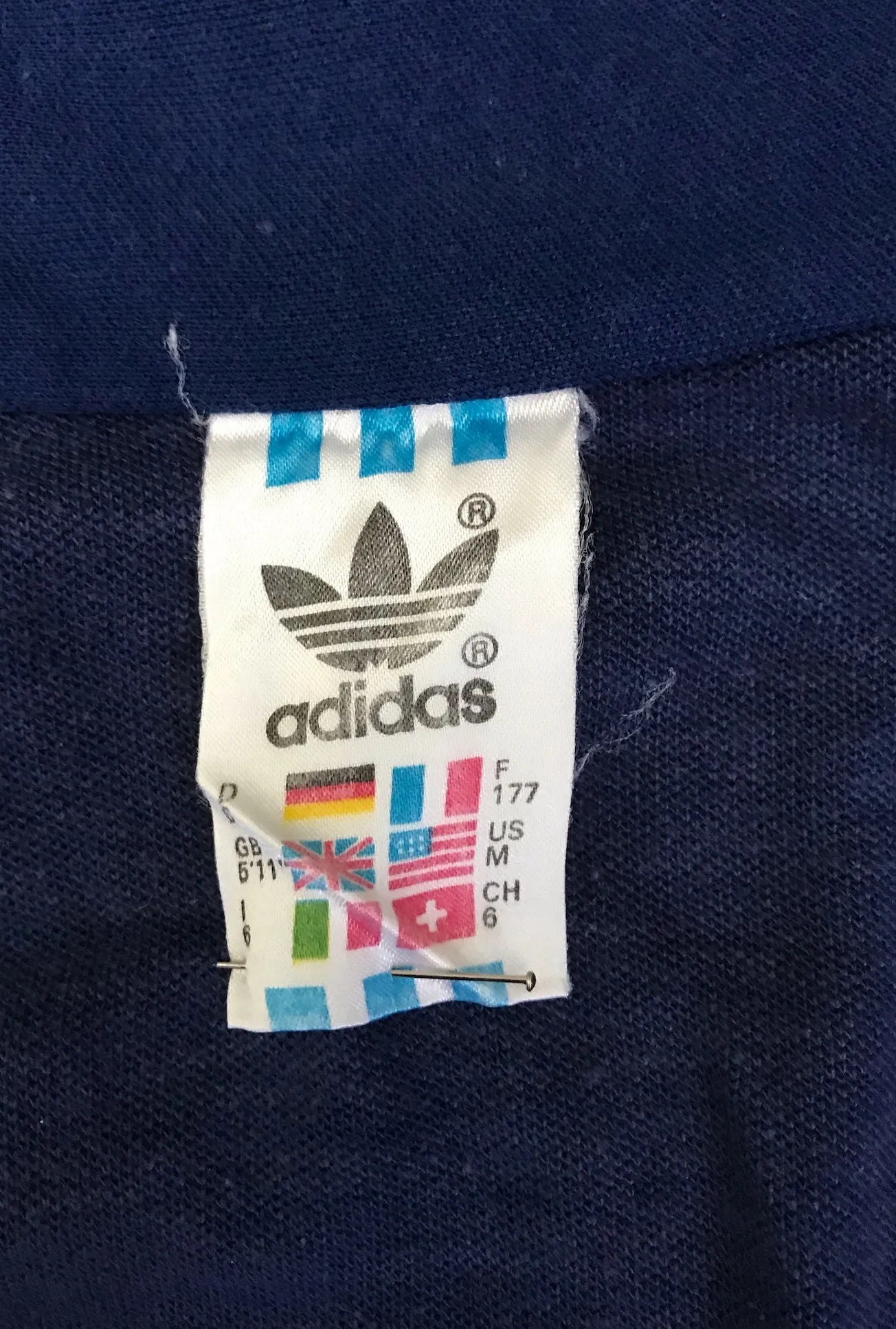 Vintage Adidas Track Top  #C230  FREE AUS POSTAGE