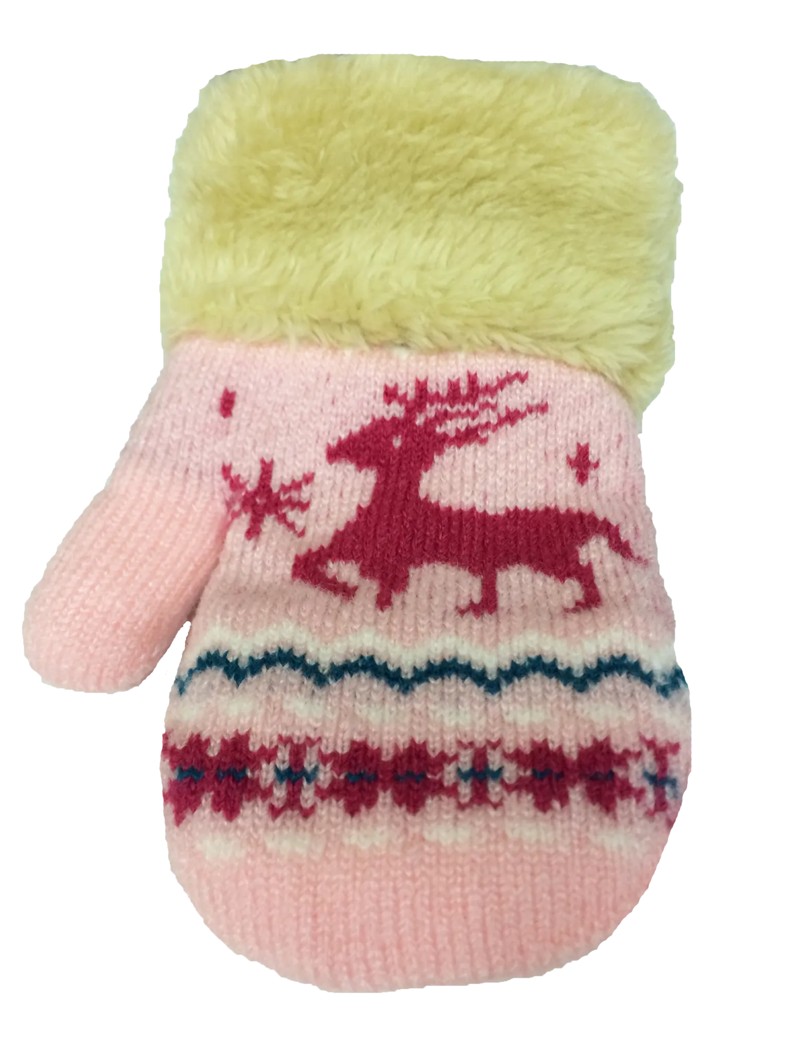 Winter Gloves-Mitten Infant-Toddler Fashion Knit Embroidered Mittens