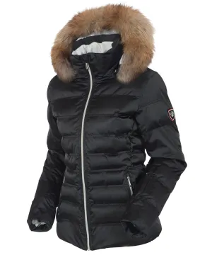 Women's Fiona Waterproof Quilted Stretch Jacket With Removable Fur Ruff