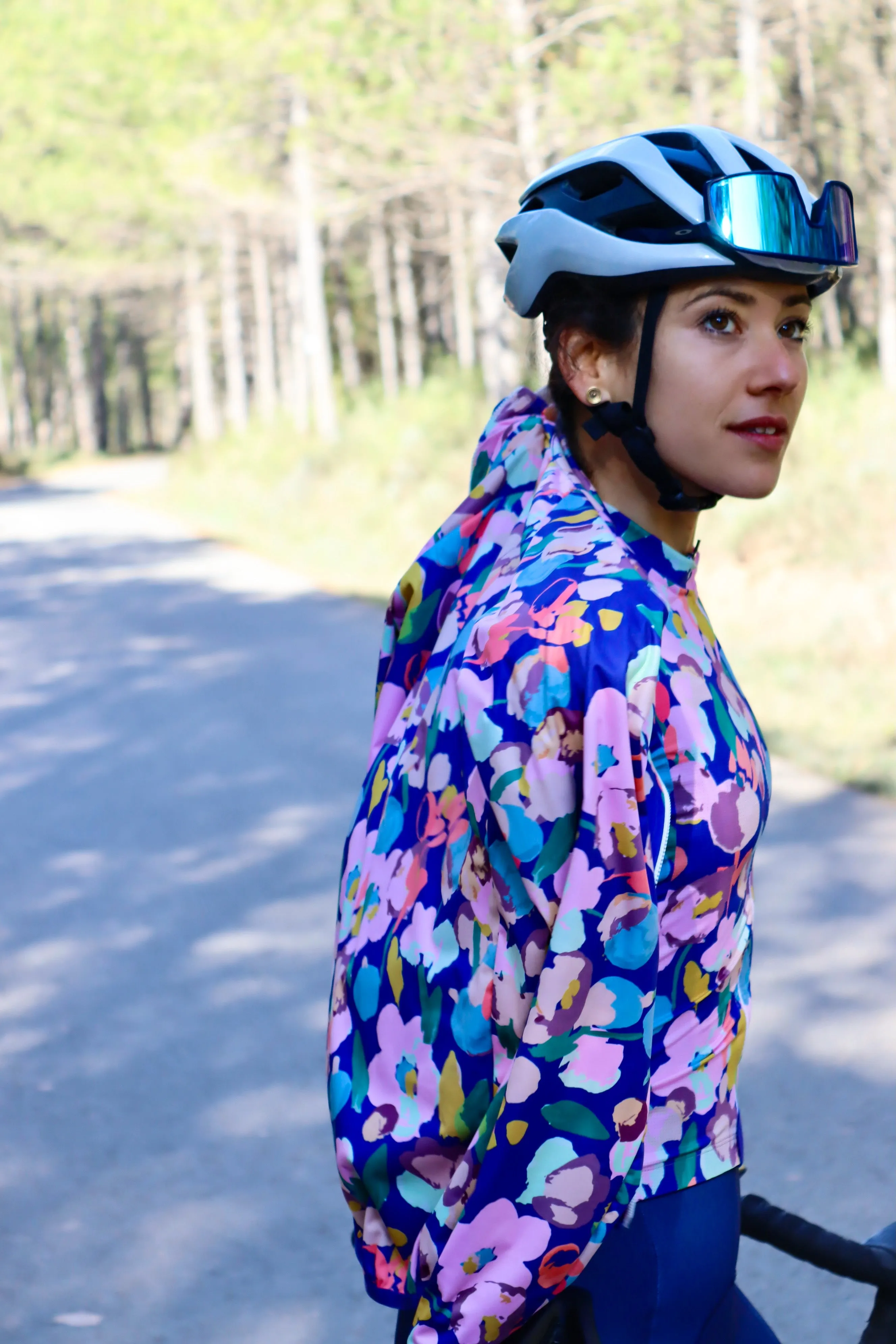 Women's Windbreaker Jacket- Garden